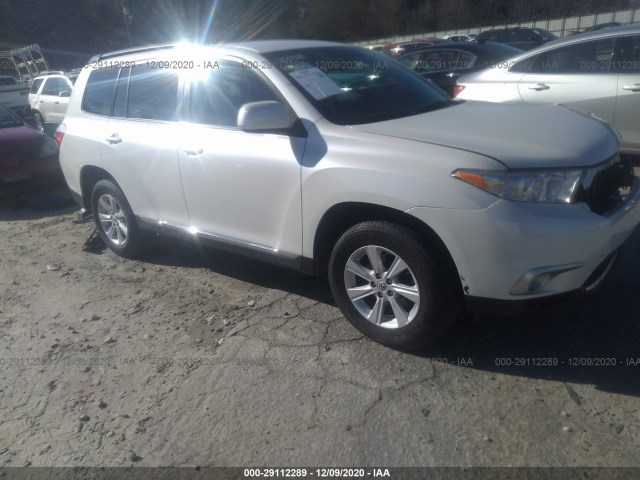 TOYOTA HIGHLANDER 2012 5tdza3eh5cs029547