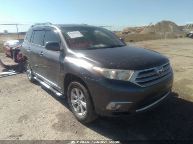 TOYOTA HIGHLANDER 2013 5tdza3eh5ds031770