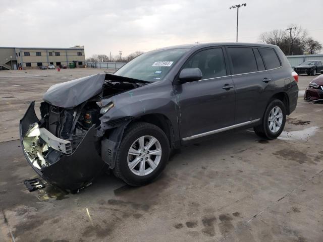 TOYOTA HIGHLANDER 2013 5tdza3eh5ds034216