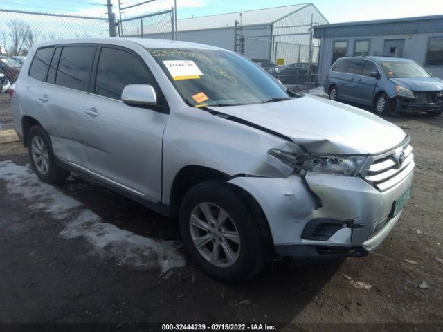 TOYOTA HIGHLANDER 2013 5tdza3eh5ds038587