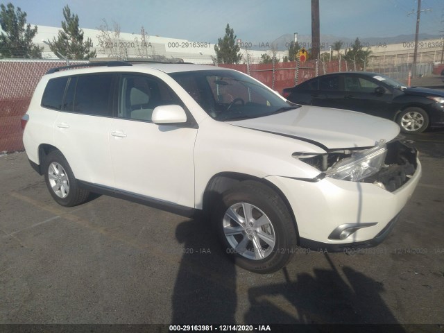 TOYOTA HIGHLANDER 2013 5tdza3eh5ds039710