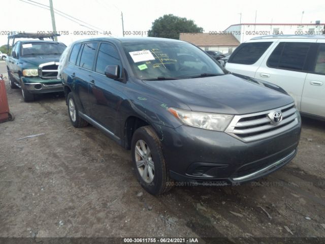 TOYOTA HIGHLANDER 2013 5tdza3eh5ds043174