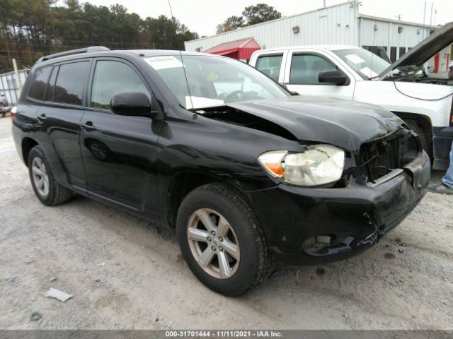 TOYOTA HIGHLANDER 2010 5tdza3eh6as001740