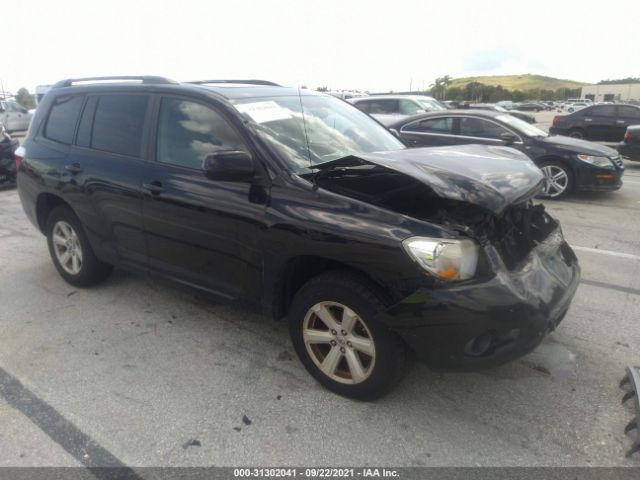 TOYOTA HIGHLANDER 2010 5tdza3eh6as002712