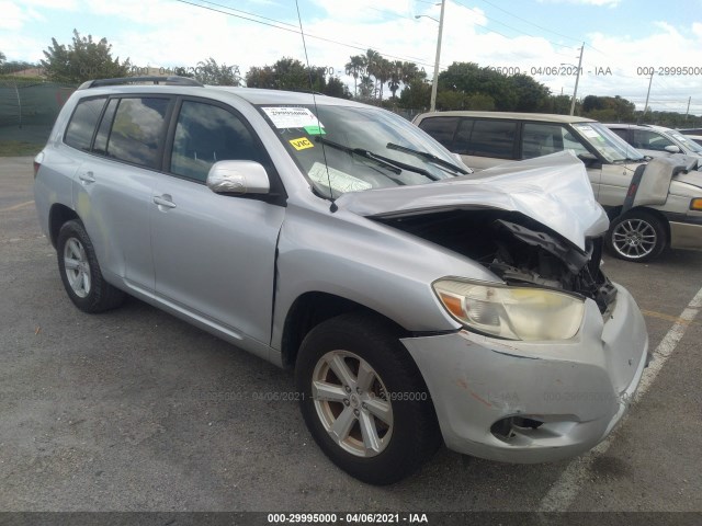 TOYOTA HIGHLANDER 2010 5tdza3eh6as003794