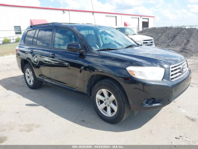 TOYOTA HIGHLANDER 2010 5tdza3eh6as004167