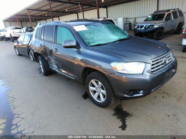 TOYOTA HIGHLANDER 2010 5tdza3eh6as005433