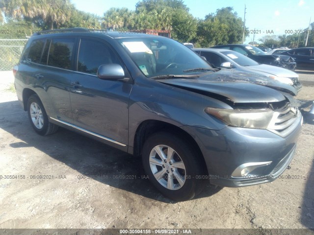 TOYOTA HIGHLANDER 2011 5tdza3eh6bs013386