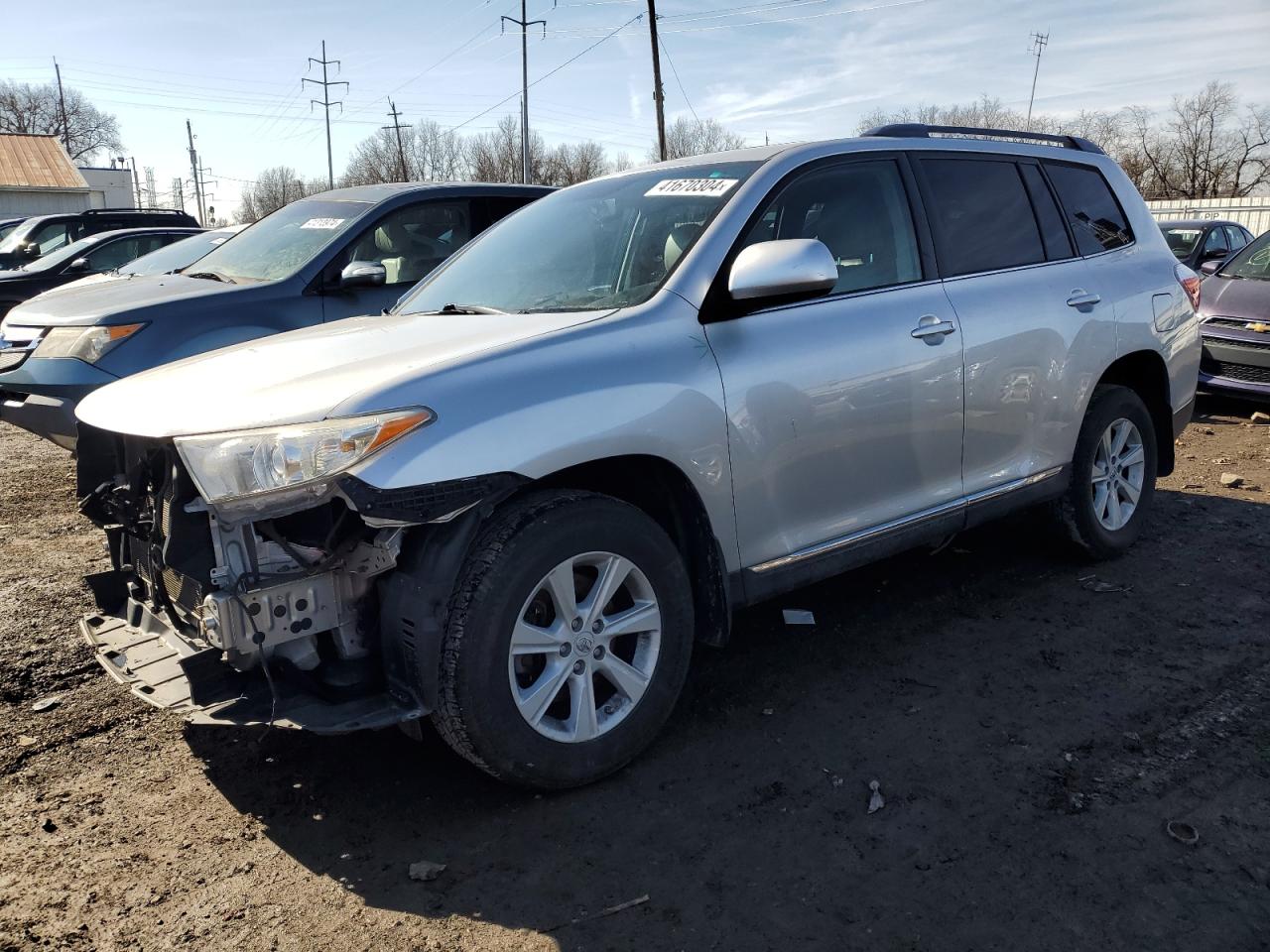 TOYOTA HIGHLANDER 2012 5tdza3eh6cs018959