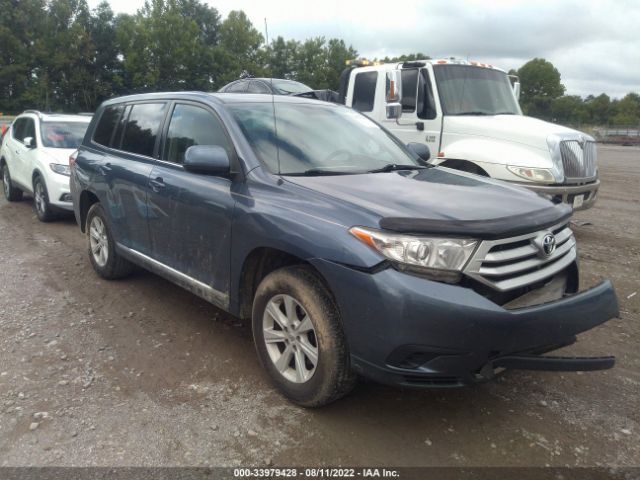 TOYOTA HIGHLANDER 2012 5tdza3eh6cs026057