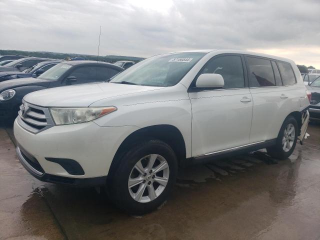 TOYOTA HIGHLANDER 2012 5tdza3eh6cs028150