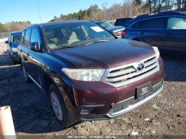 TOYOTA HIGHLANDER 2012 5tdza3eh6cs029895