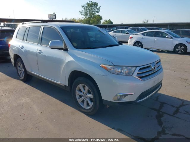 TOYOTA HIGHLANDER 2013 5tdza3eh6ds031650