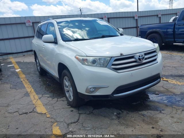 TOYOTA HIGHLANDER 2013 5tdza3eh6ds031969