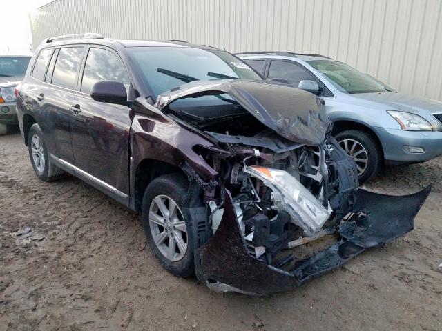 TOYOTA HIGHLANDER 2013 5tdza3eh6ds038047