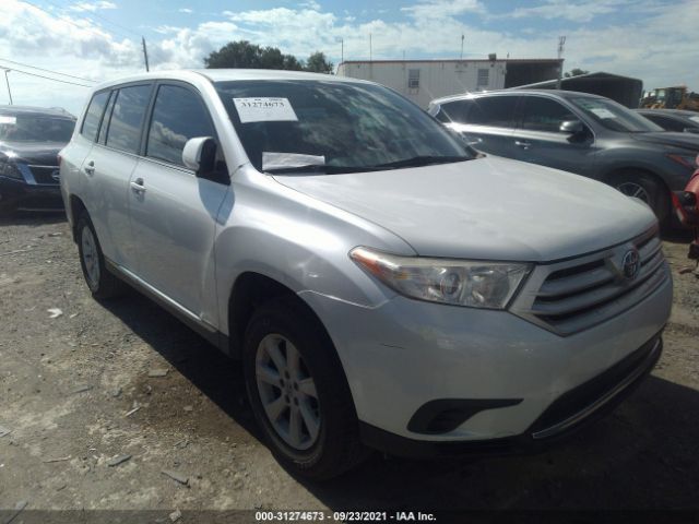 TOYOTA HIGHLANDER 2013 5tdza3eh6ds040445