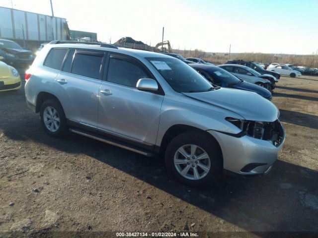 TOYOTA HIGHLANDER 2013 5tdza3eh6ds041191