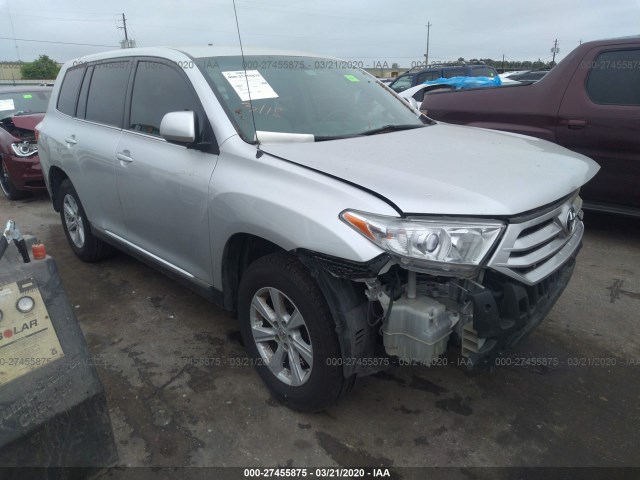 TOYOTA HIGHLANDER 2012 5tdza3eh7cs024639