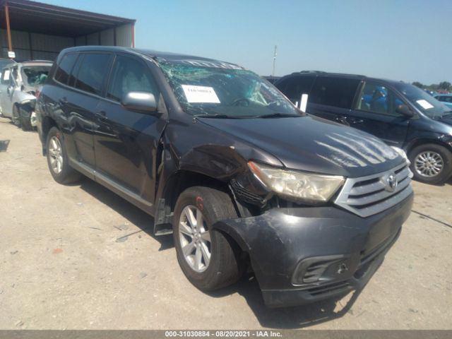 TOYOTA HIGHLANDER 2012 5tdza3eh7cs027606