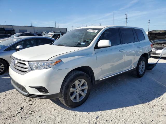 TOYOTA HIGHLANDER 2013 5tdza3eh7ds033715