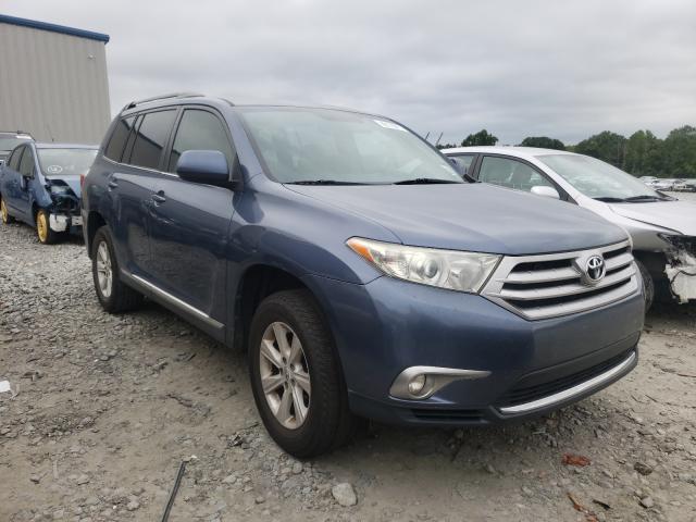 TOYOTA HIGHLANDER 2013 5tdza3eh7ds034489