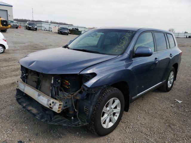 TOYOTA HIGHLANDER 2013 5tdza3eh7ds038784