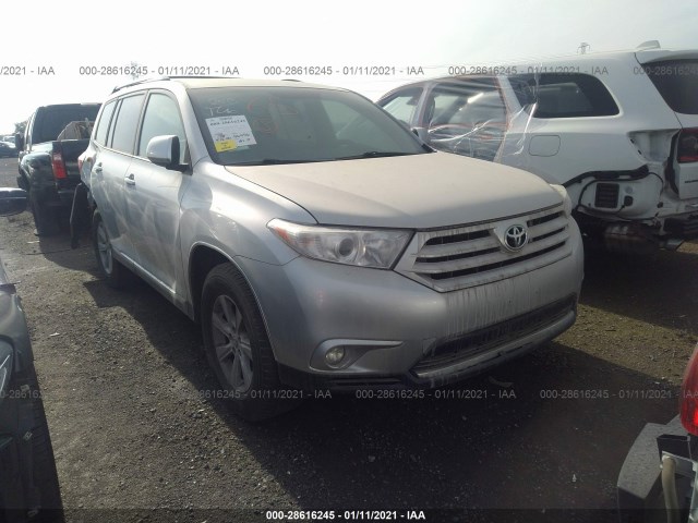 TOYOTA HIGHLANDER 2013 5tdza3eh7ds039479