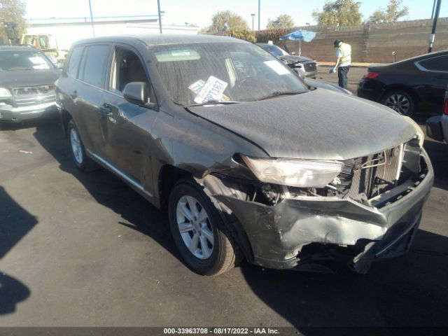 TOYOTA HIGHLANDER 2013 5tdza3eh7ds040423