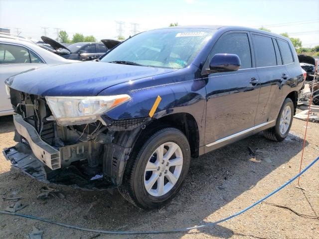 TOYOTA HIGHLANDER 2013 5tdza3eh7ds041569