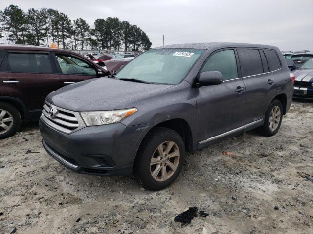 TOYOTA HIGHLANDER 2013 5tdza3eh7ds043323