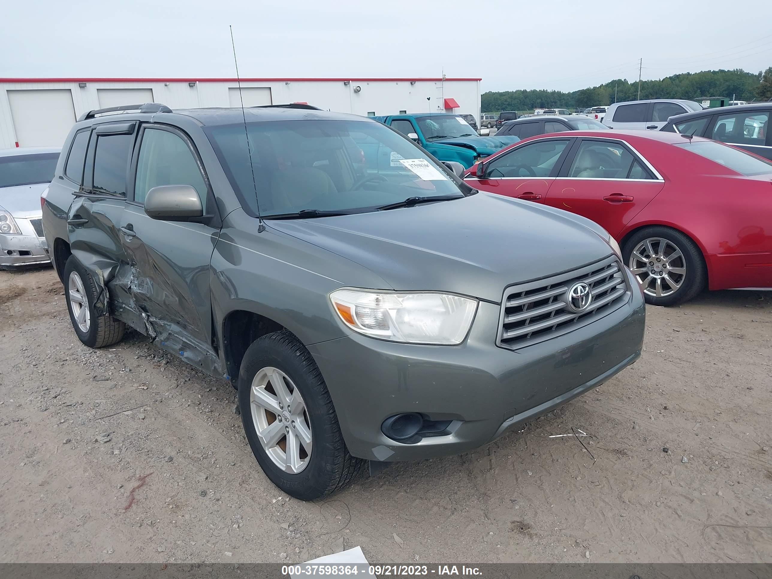 TOYOTA HIGHLANDER 2010 5tdza3eh8as005742