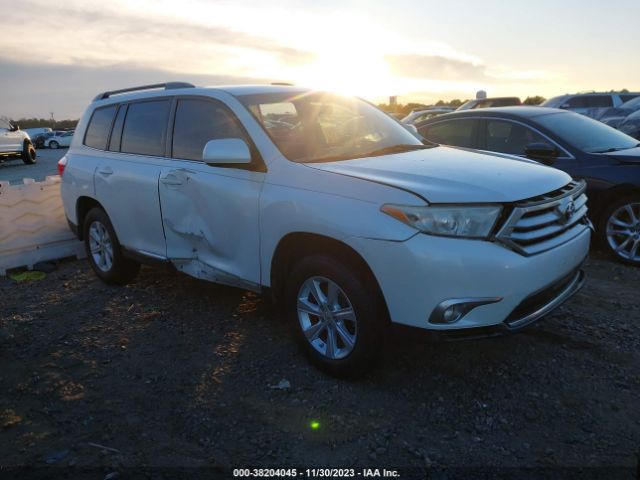 TOYOTA HIGHLANDER 2011 5tdza3eh8bs011056