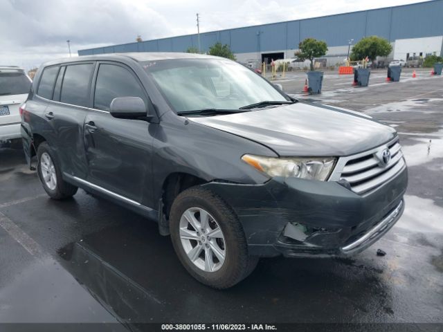 TOYOTA HIGHLANDER 2011 5tdza3eh8bs016662