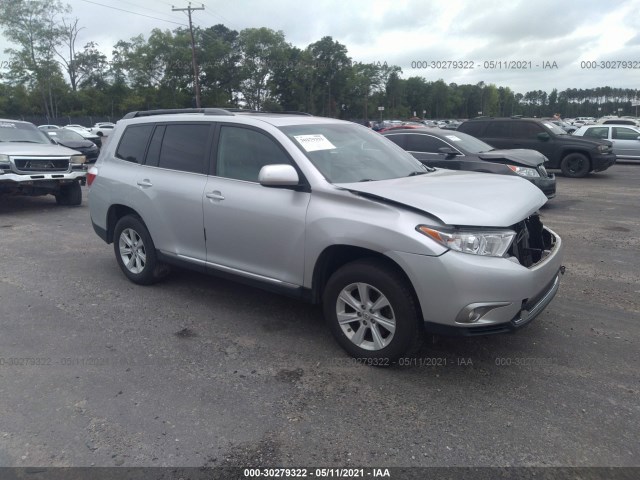 TOYOTA HIGHLANDER 2012 5tdza3eh8cs019661