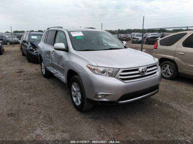 TOYOTA HIGHLANDER 2012 5tdza3eh8cs020812