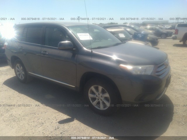 TOYOTA HIGHLANDER 2012 5tdza3eh8cs023967