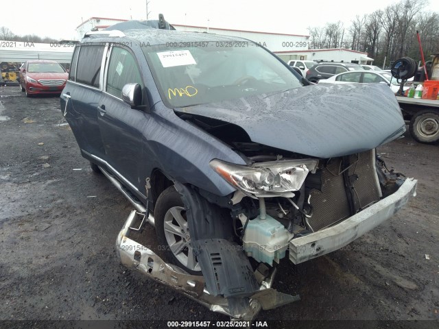 TOYOTA HIGHLANDER 2013 5tdza3eh8ds031956