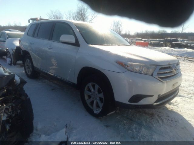 TOYOTA HIGHLANDER 2013 5tdza3eh8ds034064