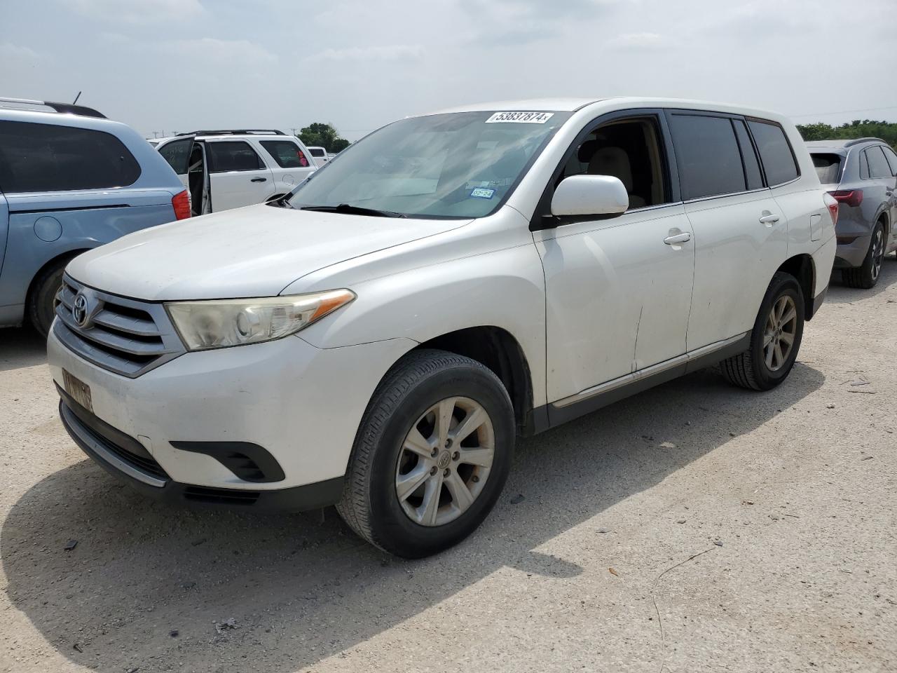 TOYOTA HIGHLANDER 2013 5tdza3eh8ds034145