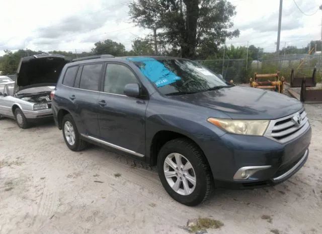 TOYOTA HIGHLANDER 2013 5tdza3eh8ds035604