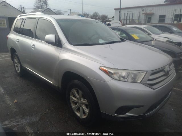 TOYOTA HIGHLANDER 2013 5tdza3eh8ds041757