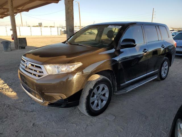 TOYOTA HIGHLANDER 2013 5tdza3eh8ds045517