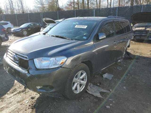 TOYOTA HIGHLANDER 2010 5tdza3eh9as001523