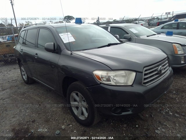 TOYOTA HIGHLANDER 2010 5tdza3eh9as005376