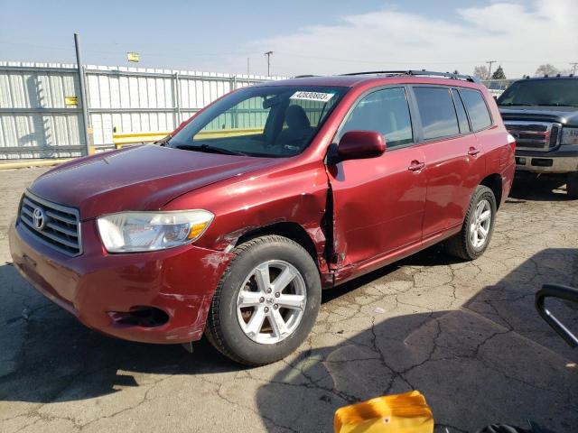 TOYOTA HIGHLANDER 2010 5tdza3eh9as007130