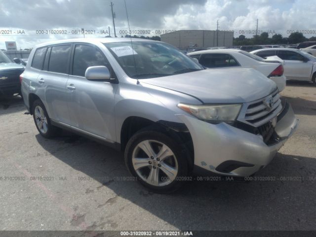 TOYOTA HIGHLANDER 2011 5tdza3eh9bs013995