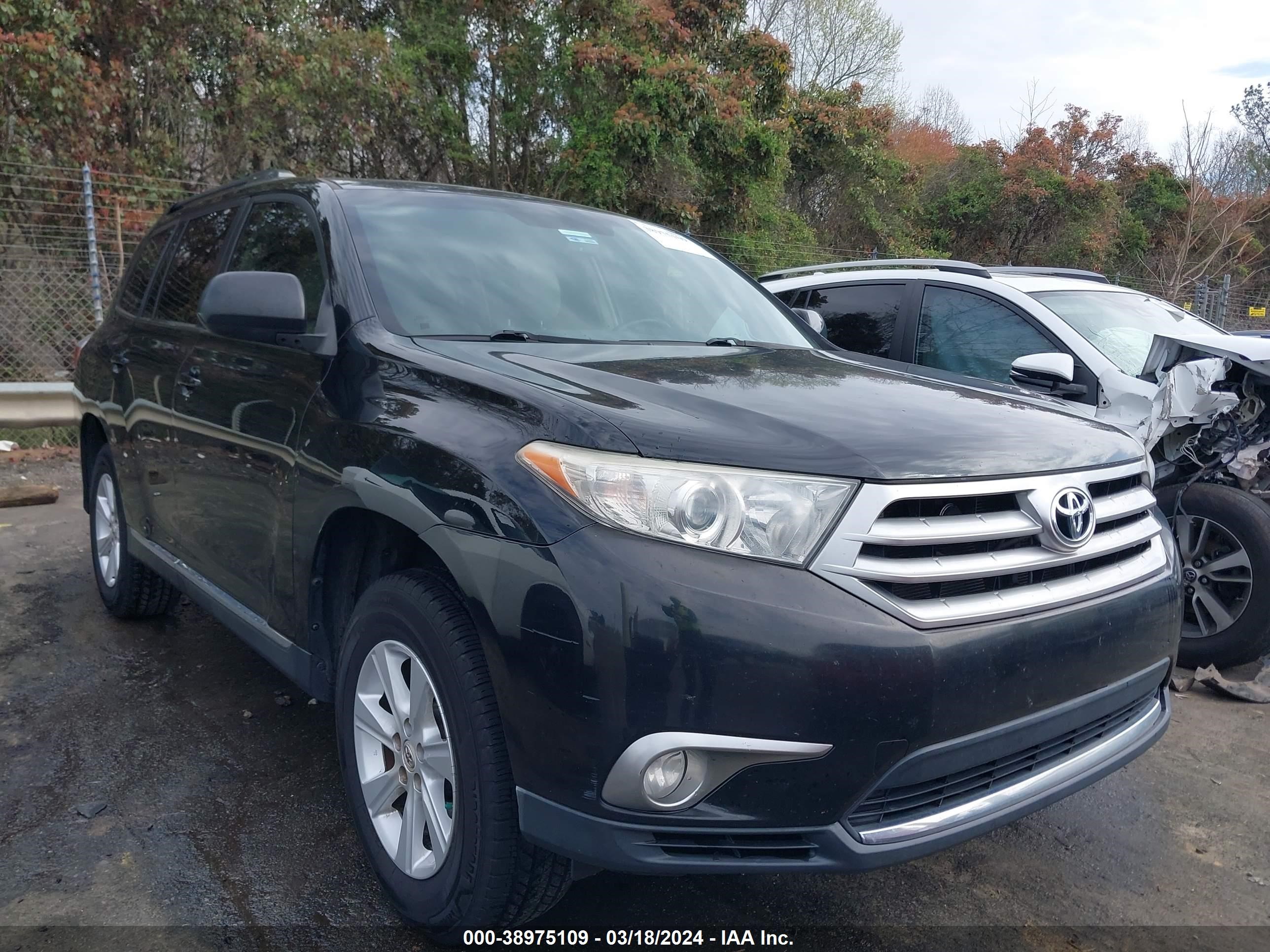 TOYOTA HIGHLANDER 2011 5tdza3eh9bs015097