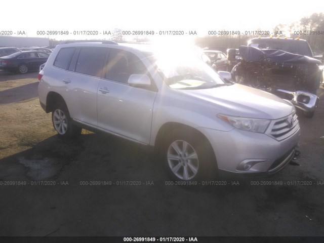 TOYOTA HIGHLANDER 2012 5tdza3eh9cs019913