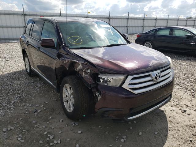 TOYOTA HIGHLANDER 2012 5tdza3eh9cs020690