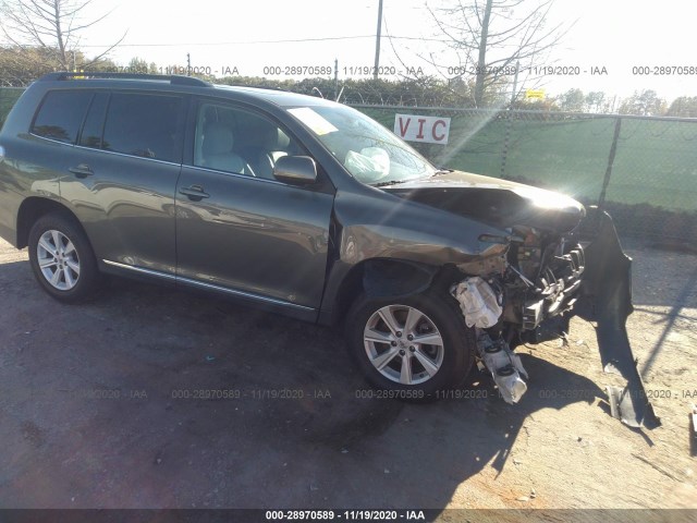 TOYOTA HIGHLANDER 2012 5tdza3eh9cs024531